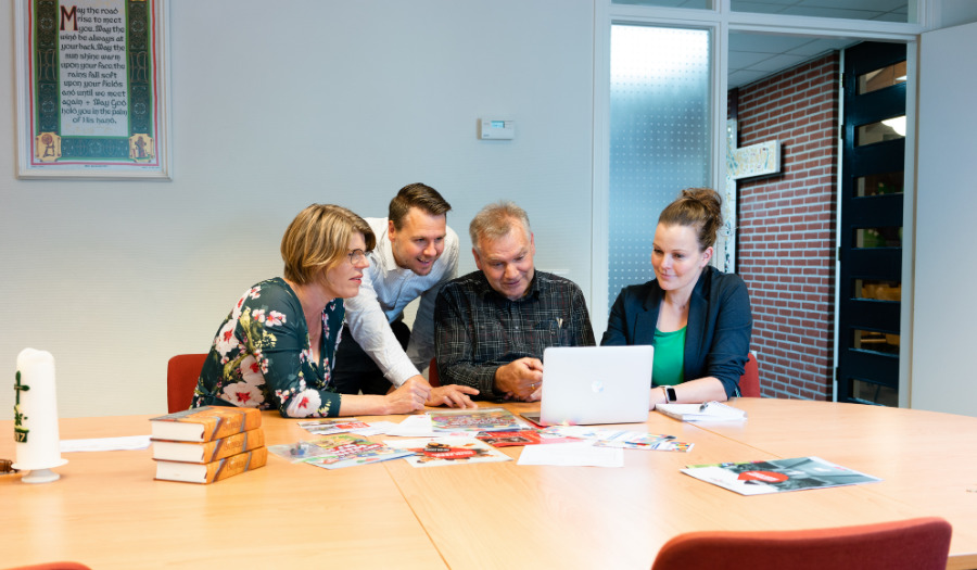 De hervormde gemeente De Rank in Staphorst kiest voor creatieve aanpak Actie Kerkbalans