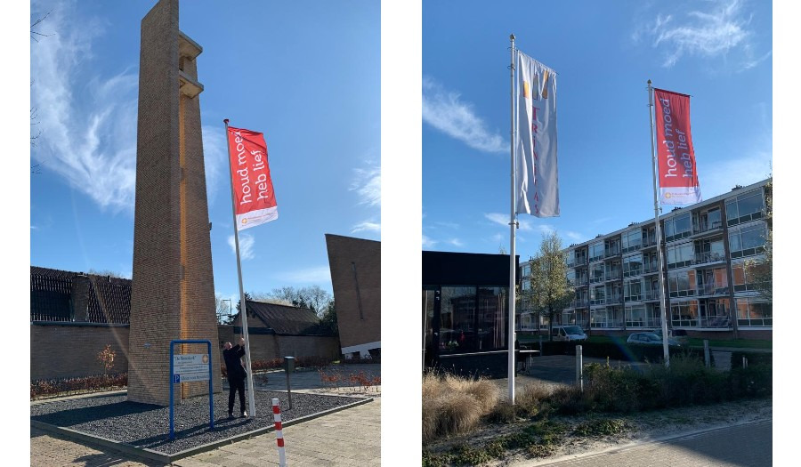 Protestantse Gemeente Heerenveen lanceert campagne ‘Houd moed. Heb lief’