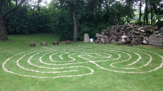 Labyrint als vorm van bezinning - Idee uit Ermelo
