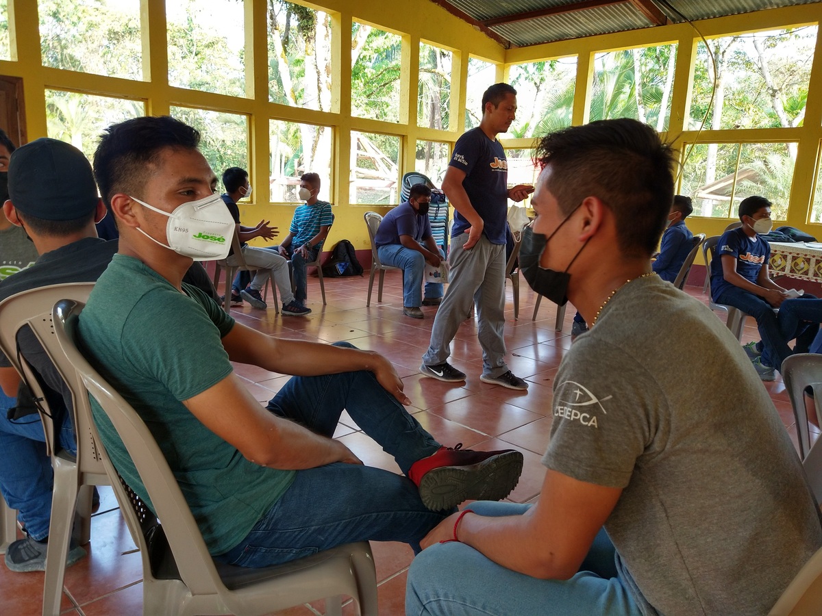José-training voor jongens in Guatemala